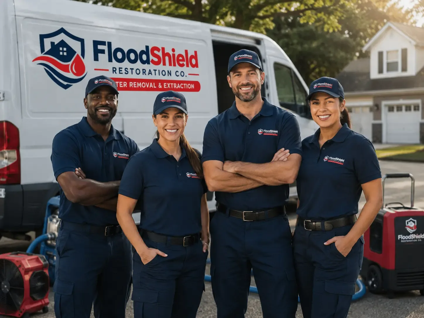 Flood Damage Restoration company in Amherst, OH